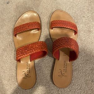 Joie Italian Sandals (red / size 38)